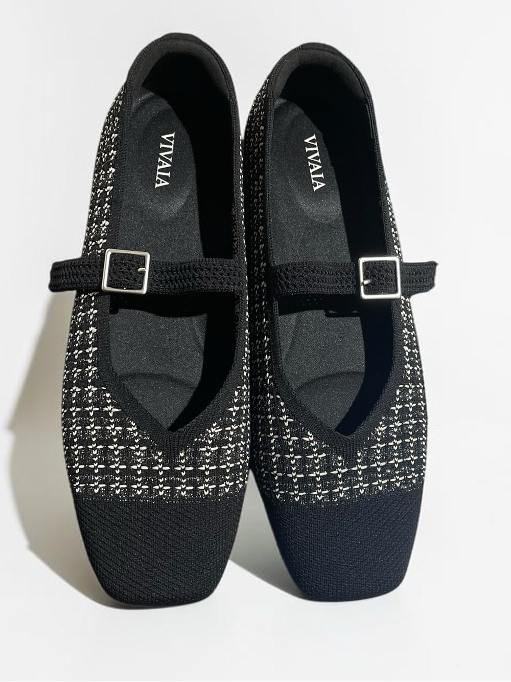 VIVAIA Square-Toe Mary Janes (Margot Mary Jane) 39.5